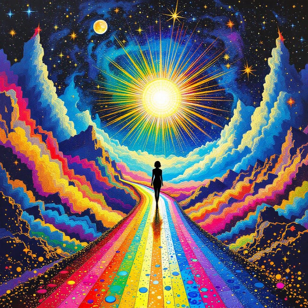 Sample image in the Sacred Acid Illumination style
