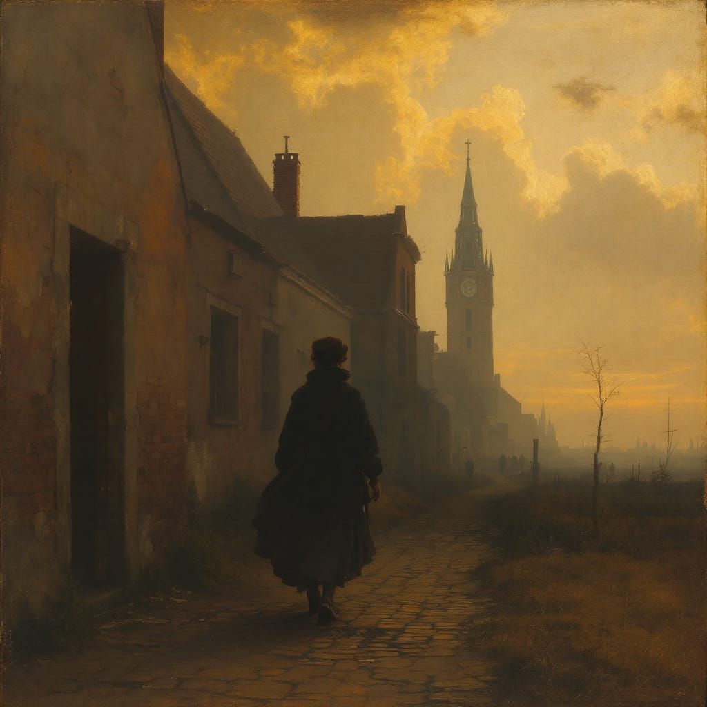 Sample image in the Golden-Documentary Luminism style