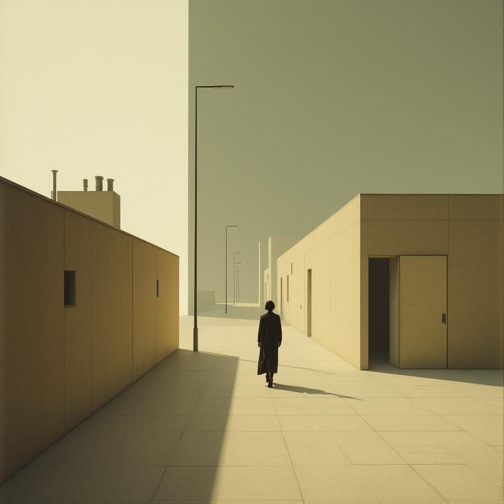 Sample image in the Atmospheric Modernism style