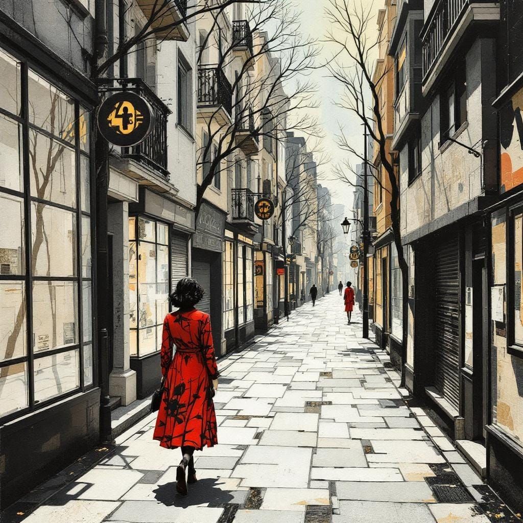 Sample image in the CollagePrecision style