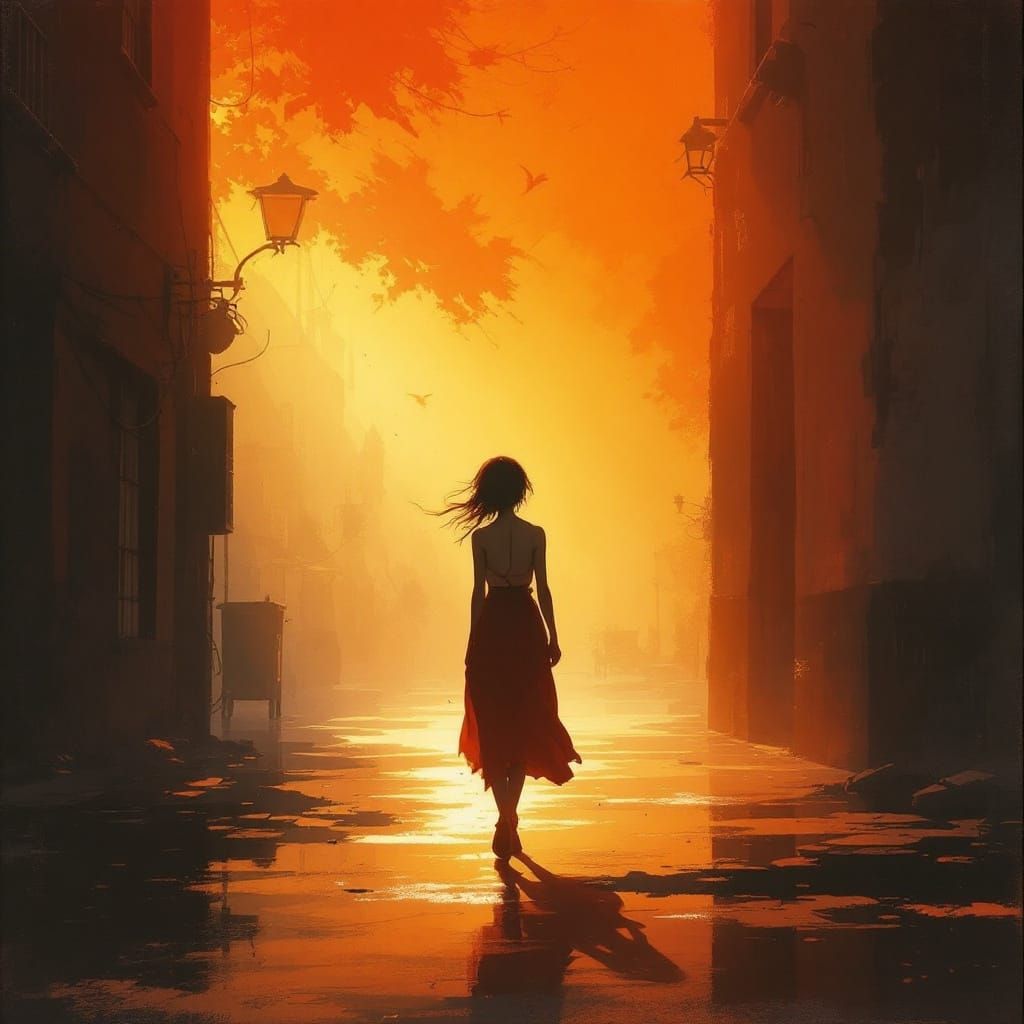 Sample image in the Radiant Heroic Warmth style
