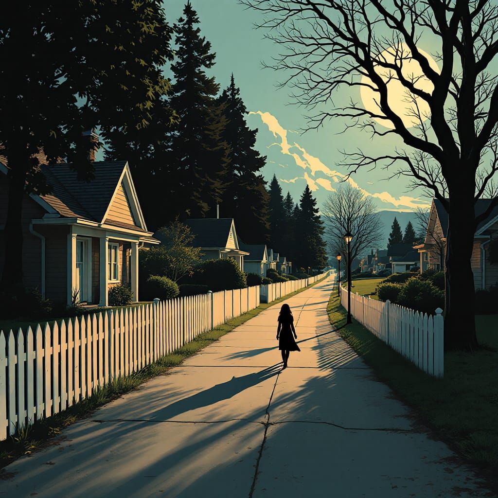 Sample image in the Vinyl Gothic style