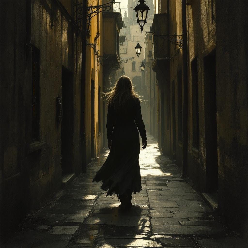 Sample image in the GothicChiaroscuro style