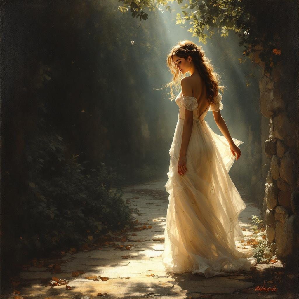 Sample image in the RomanticLuminance style