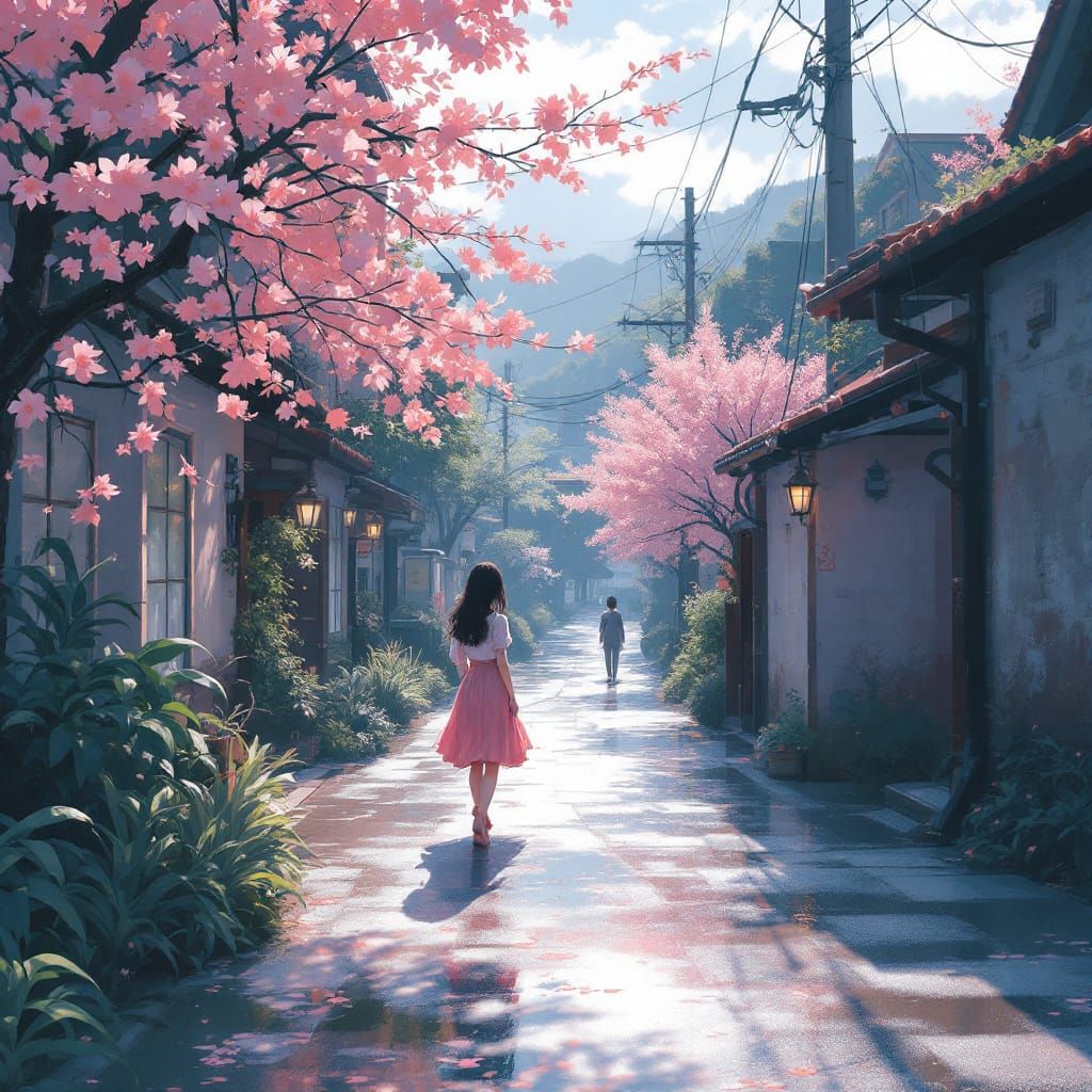 Sample image in the Luminous Digital Romanticism style