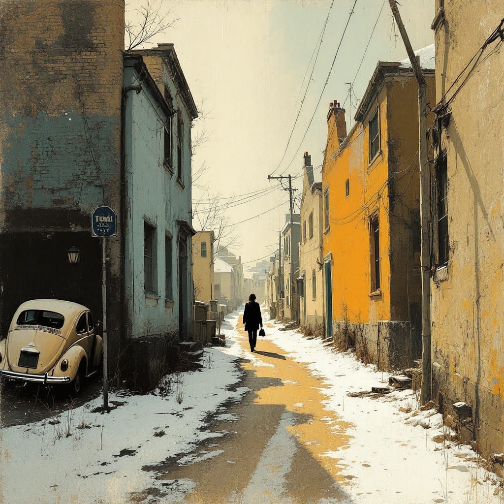 Sample image in the Drybrush Nostalgia style