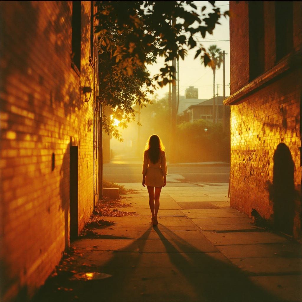 Sample image in the Amber Analog Intimacy style