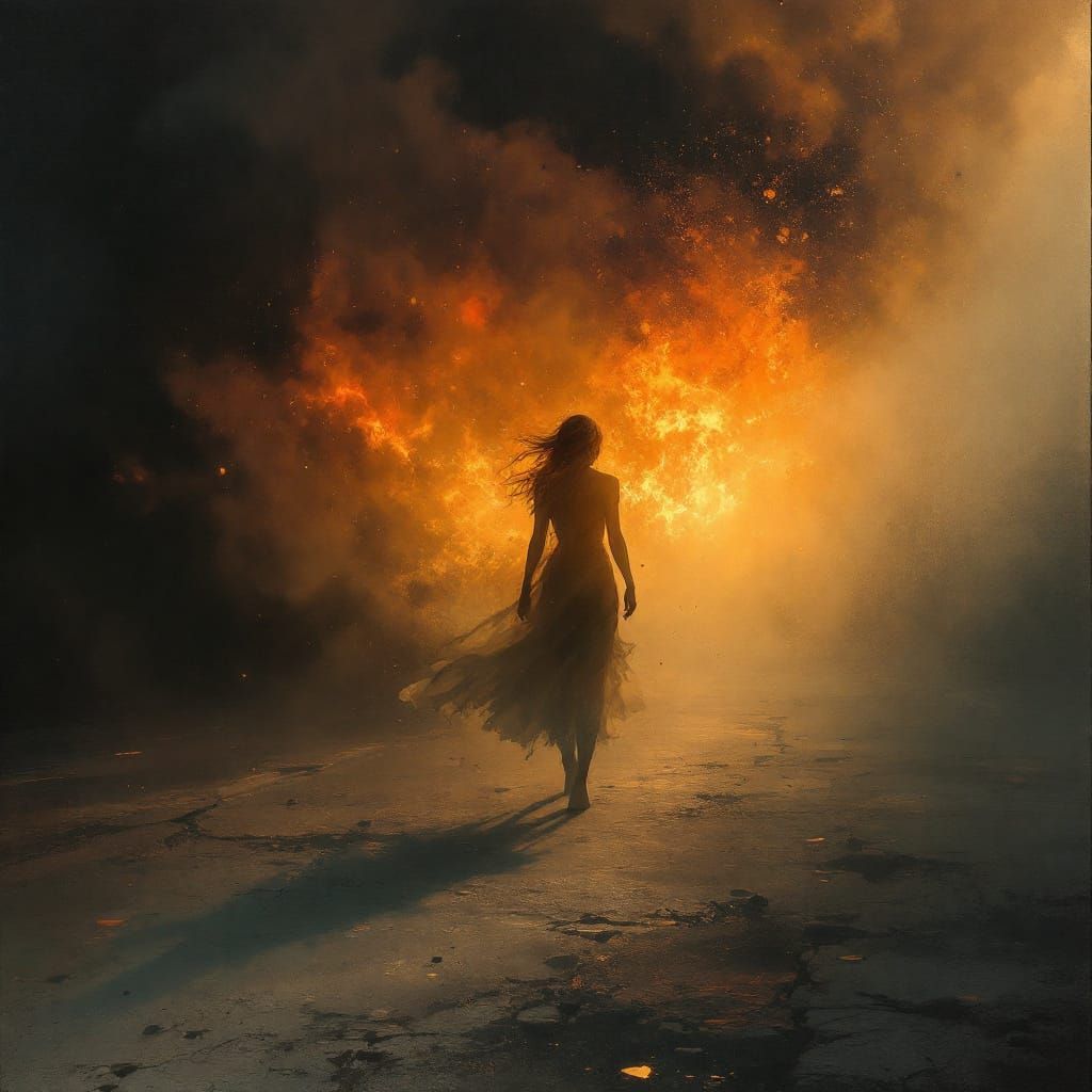 Sample image in the Ethereal Dissolution style