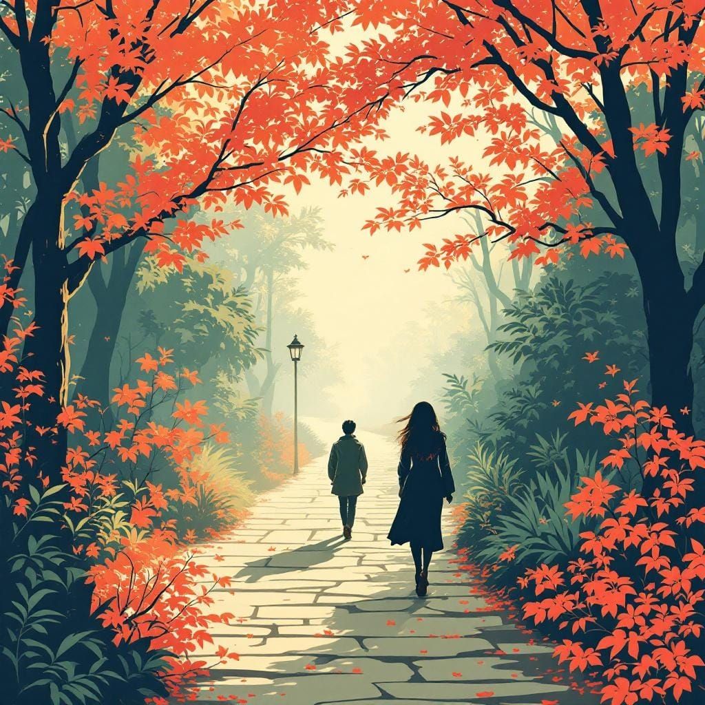Sample image in the GraphicPoetry style