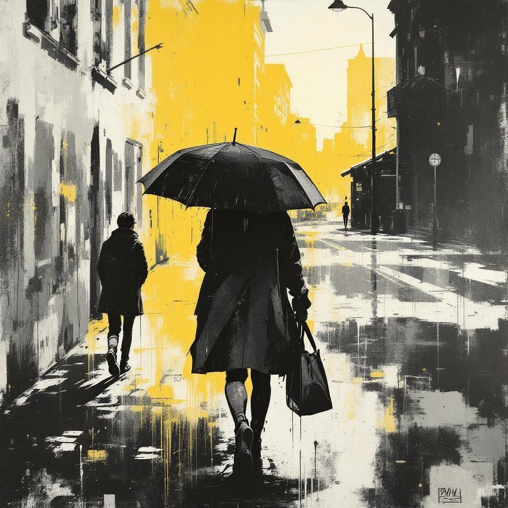 Sample image in the UrbanSolitude style