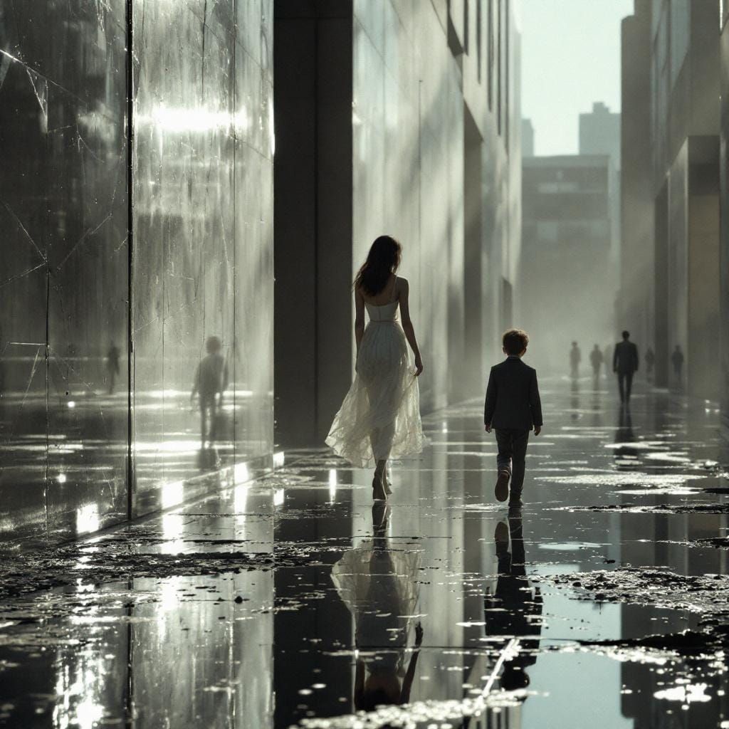 Sample image in the ReflectiveLuxury style