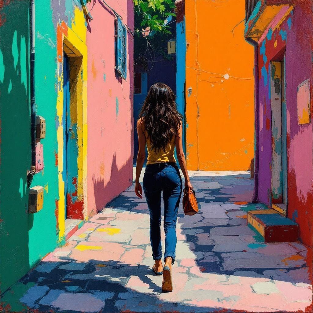 Sample image in the MagicalImpasto style