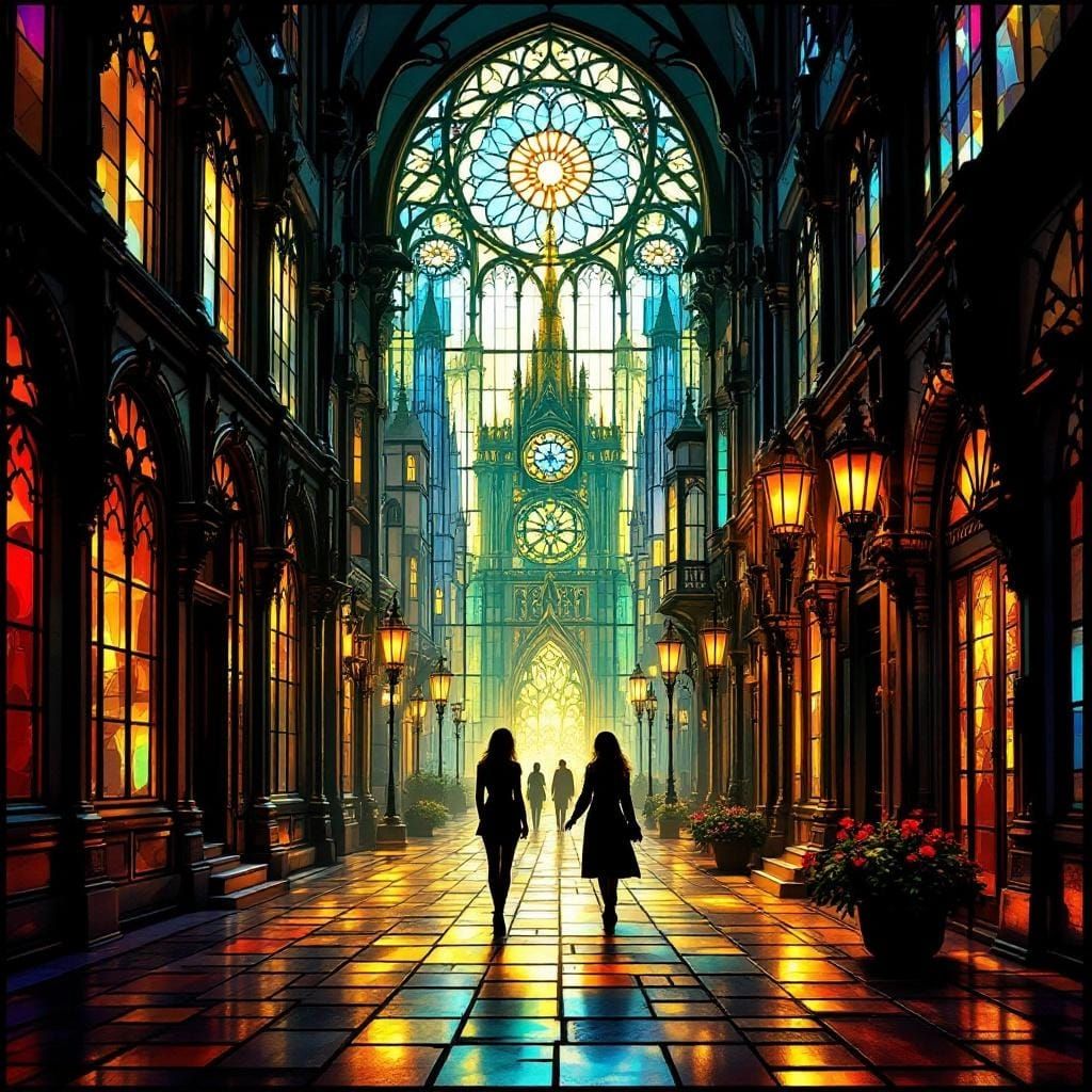 Sample image in the LuminousFantasy style