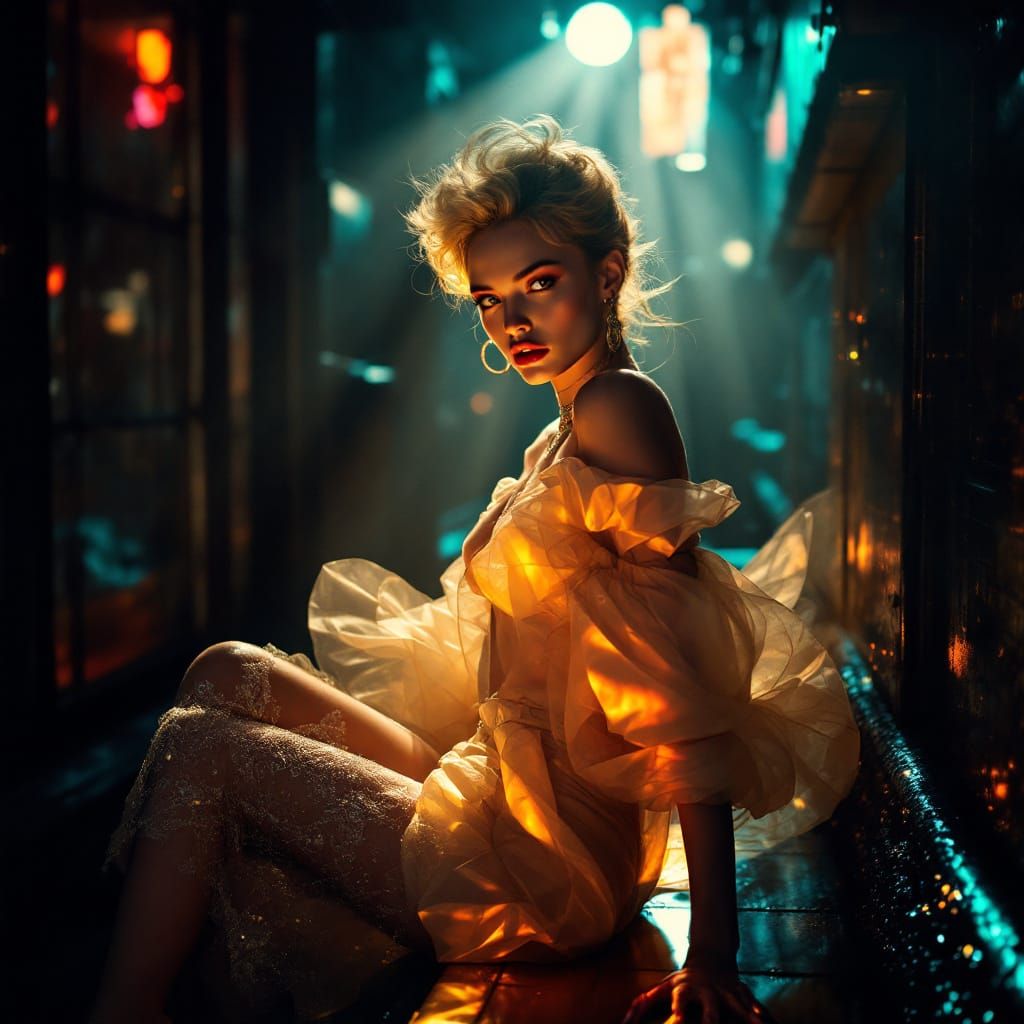 Sample image in the Provocative Editorial style