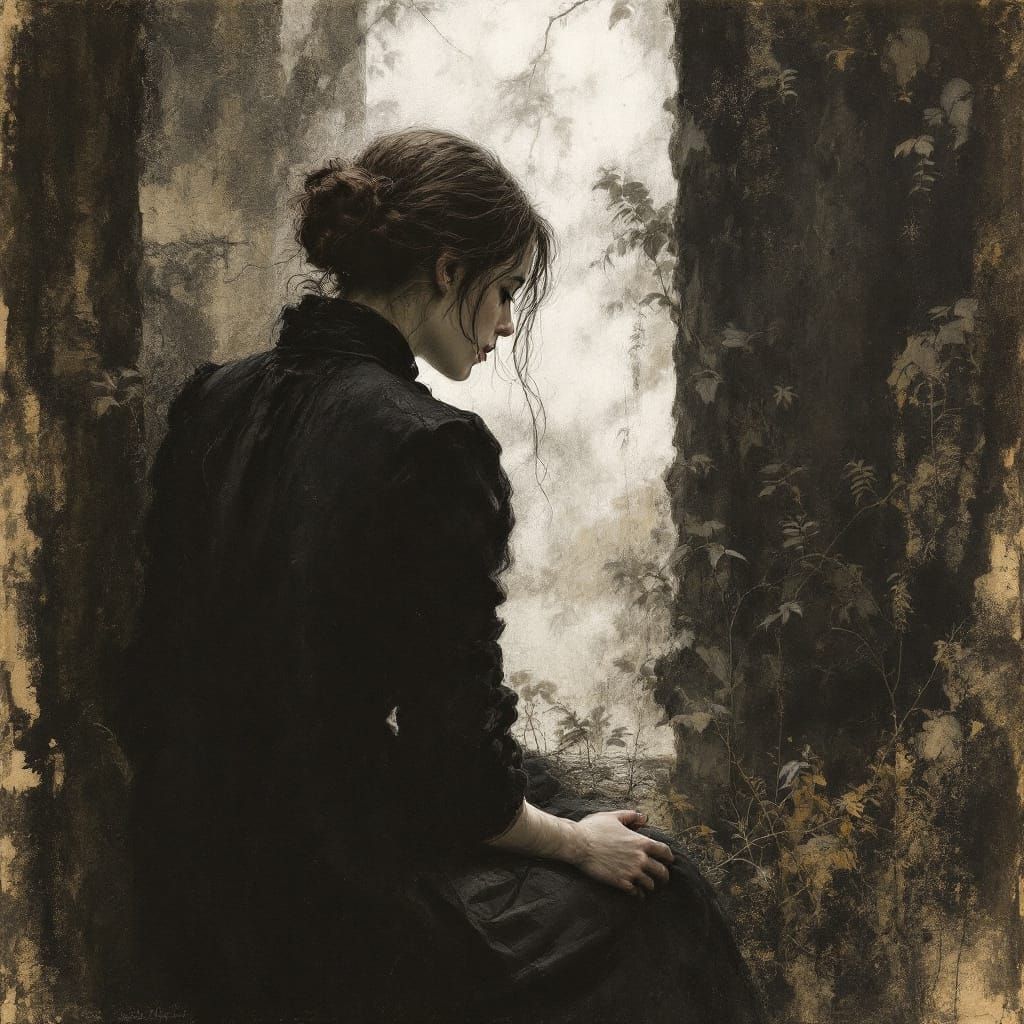Sample image in the Victorian Graphite Intimacy style
