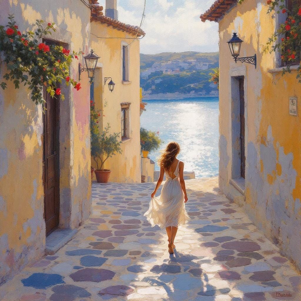 Sample image in the LuminousSerenity style