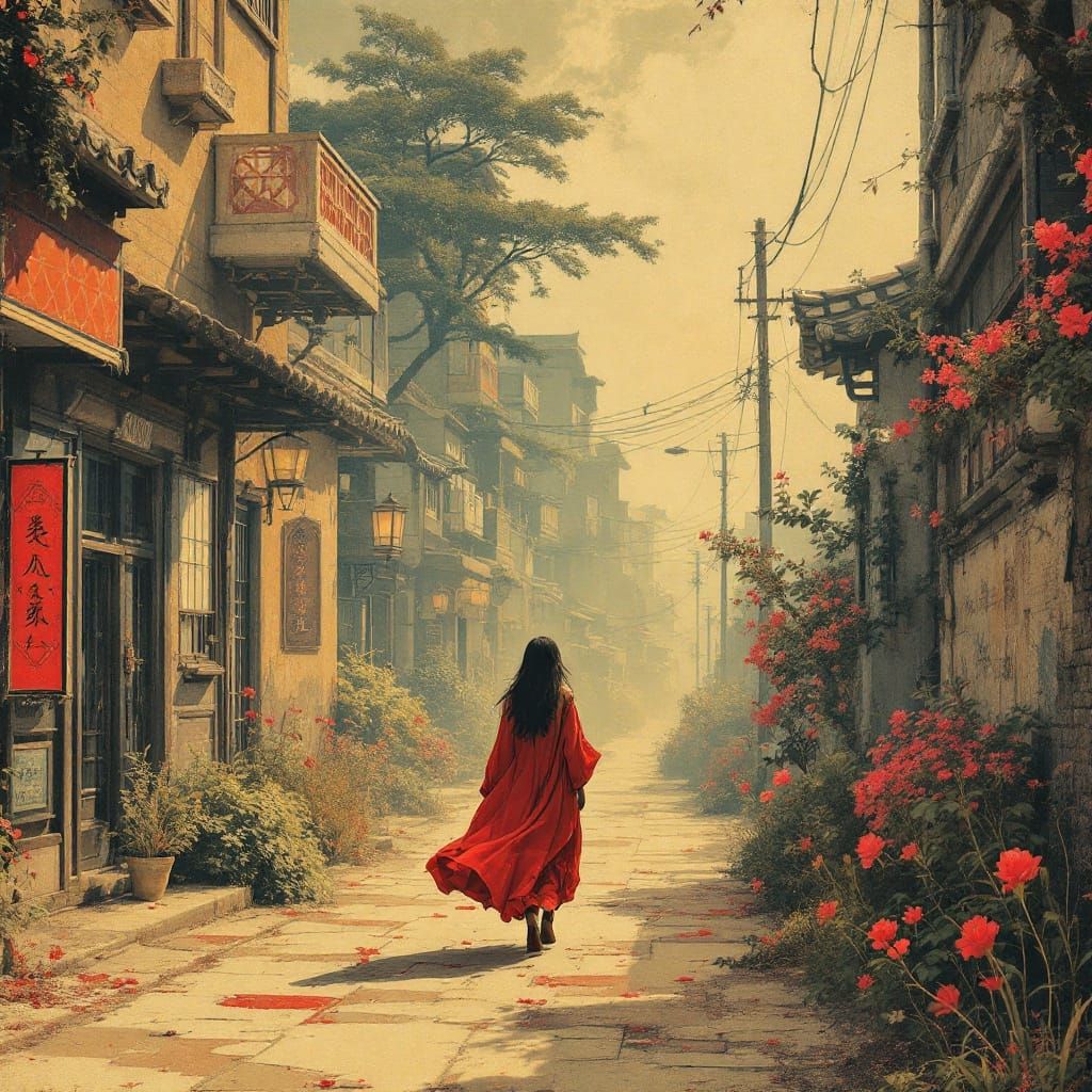 Sample image in the Ryuprint style