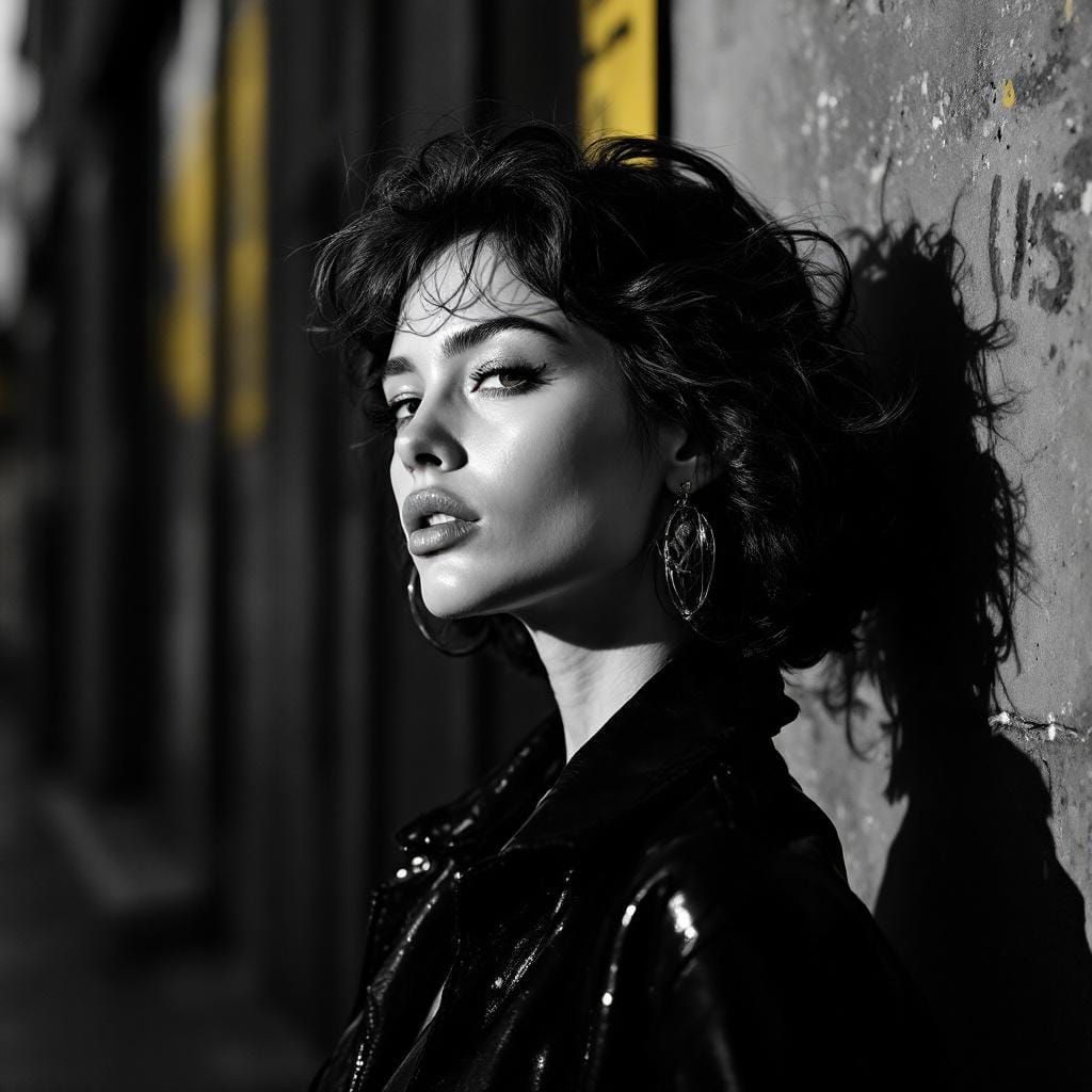 Sample image in the Documentary Pop style