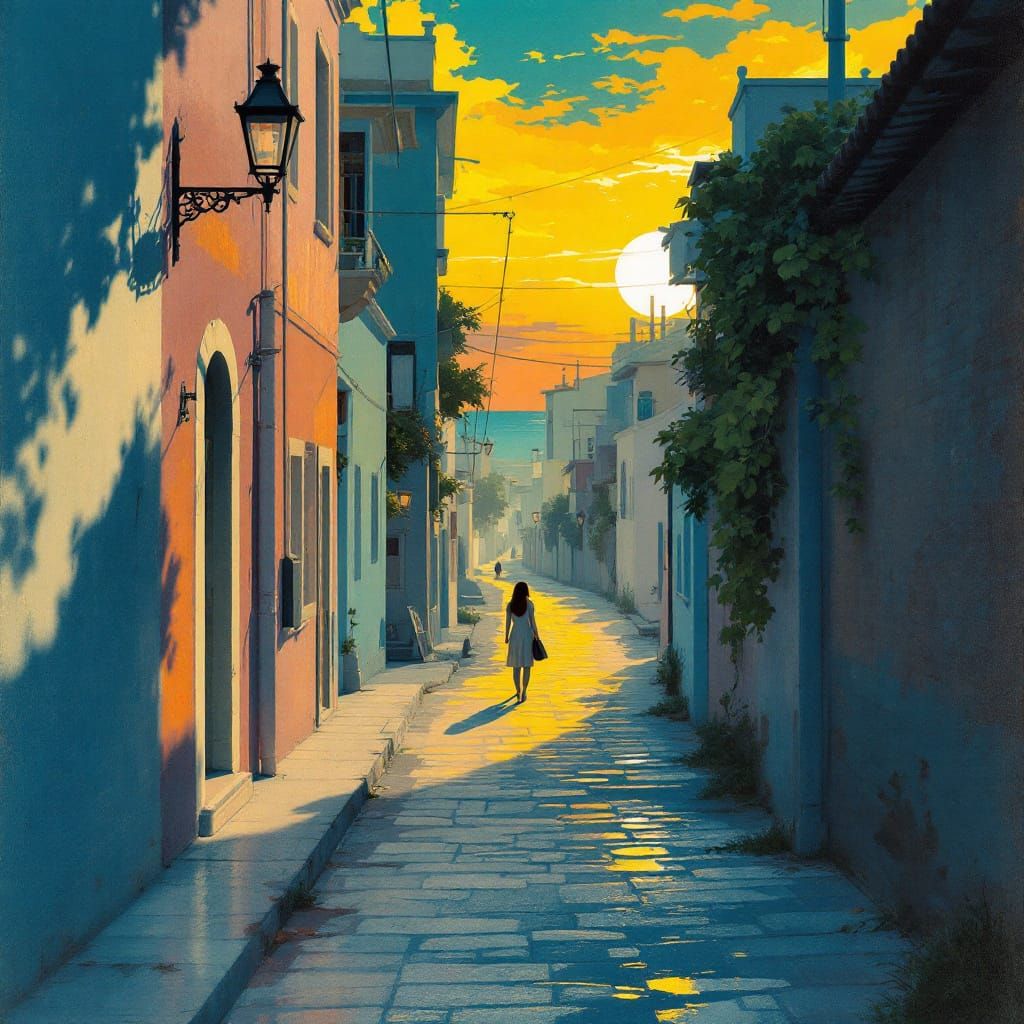 Sample image in the Solar Luminist Wabi style