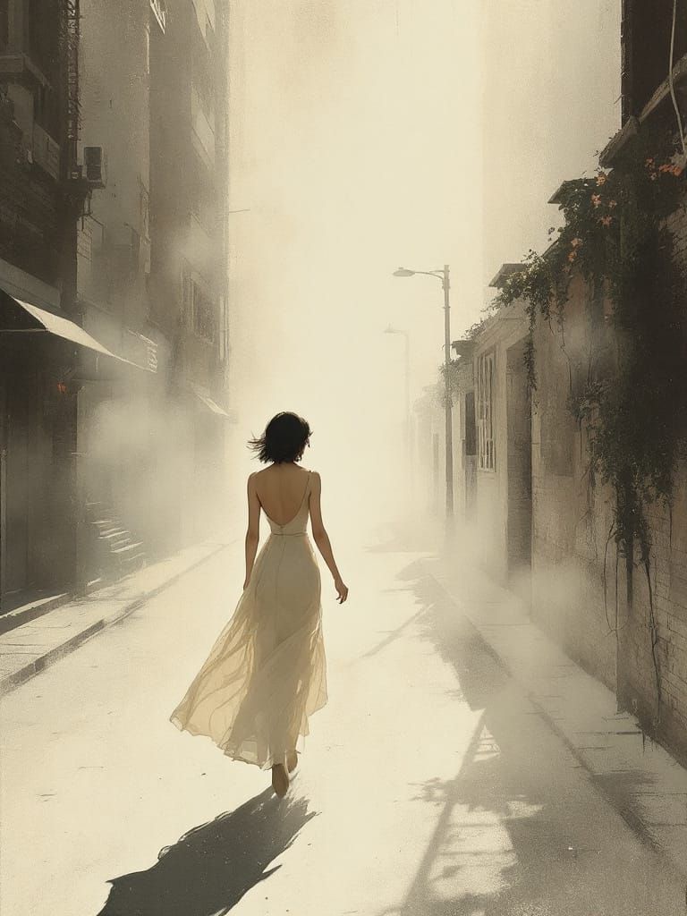 Sample image in the Veiled Stencil Sophistication style