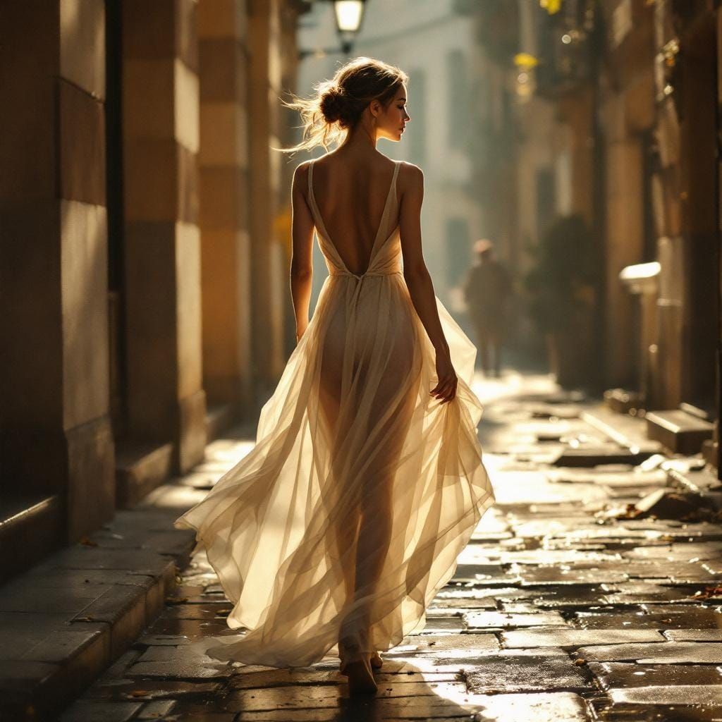 Sample image in the Golden Romantic Idealism style