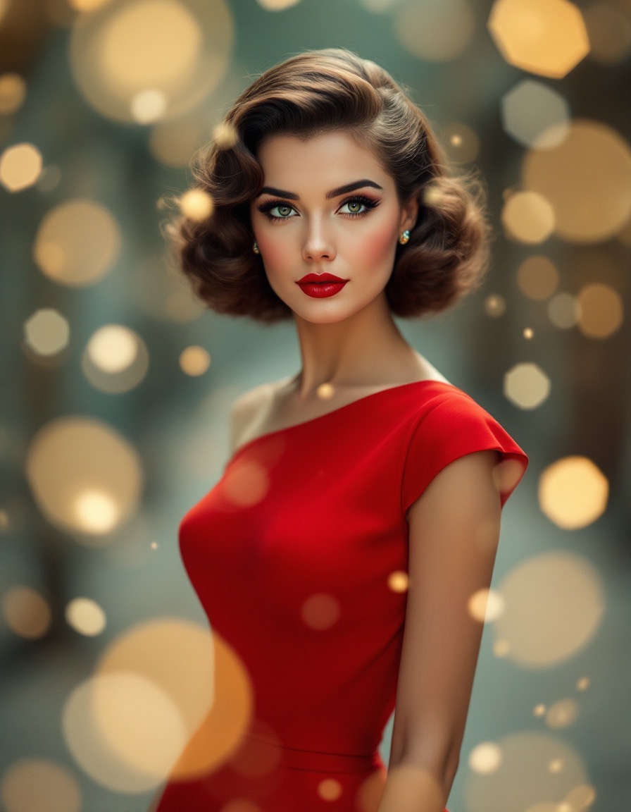 Sample image in the Foreground bokeh style