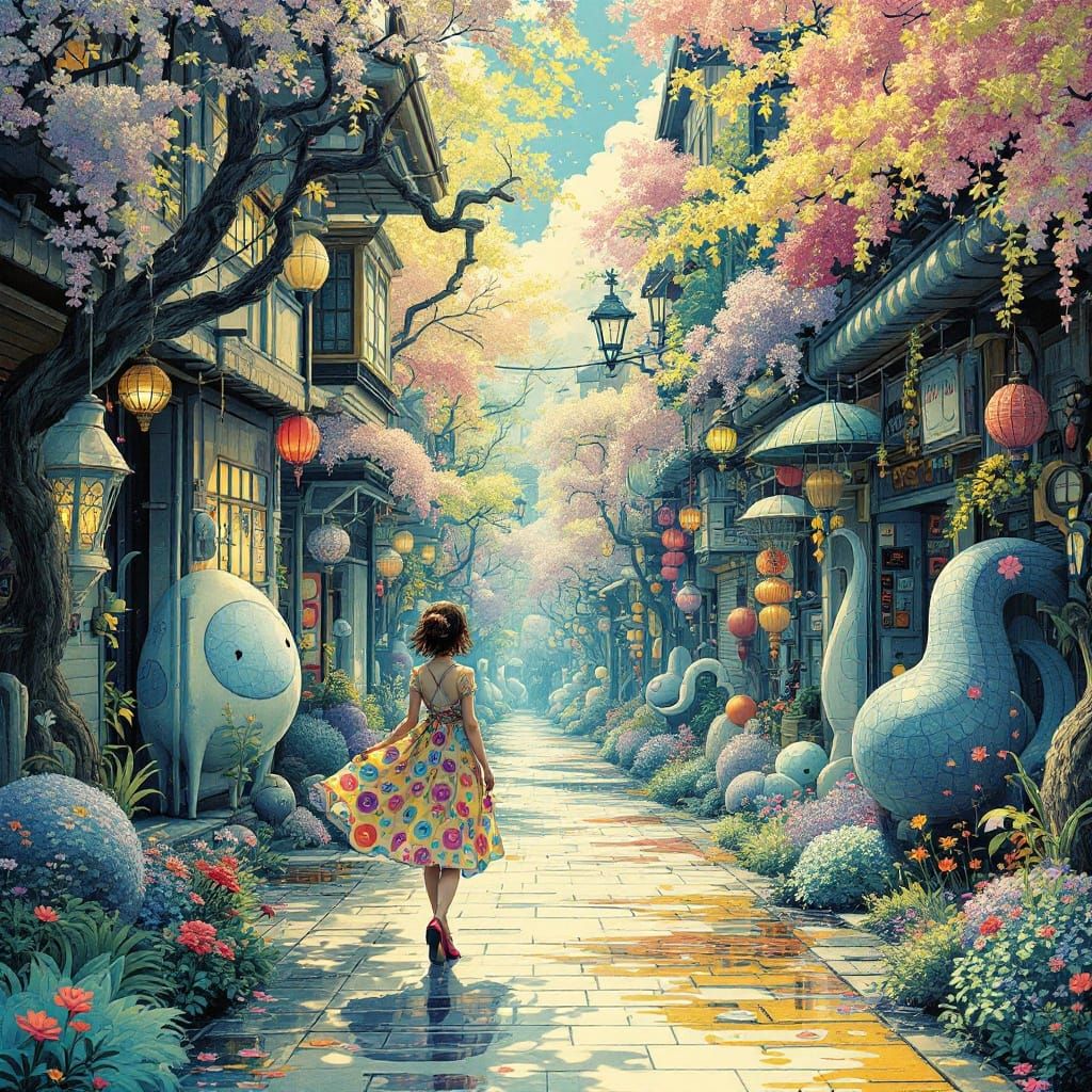 Sample image in the Ethereal Pop style