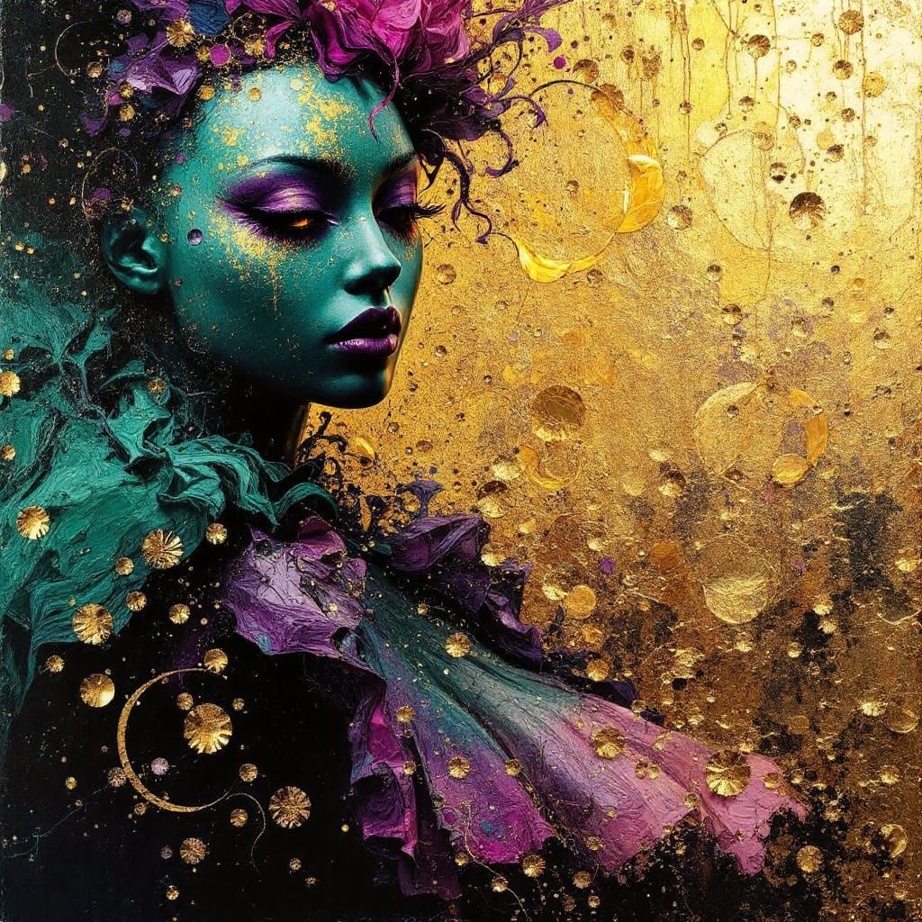 Sample image in the Gilded Sfumato style