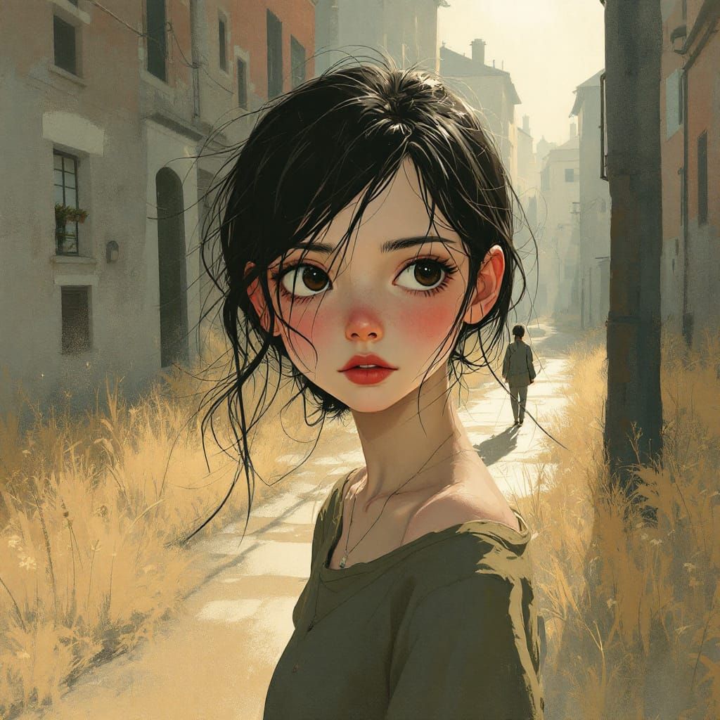 Sample image in the Pastoral Melancholy style