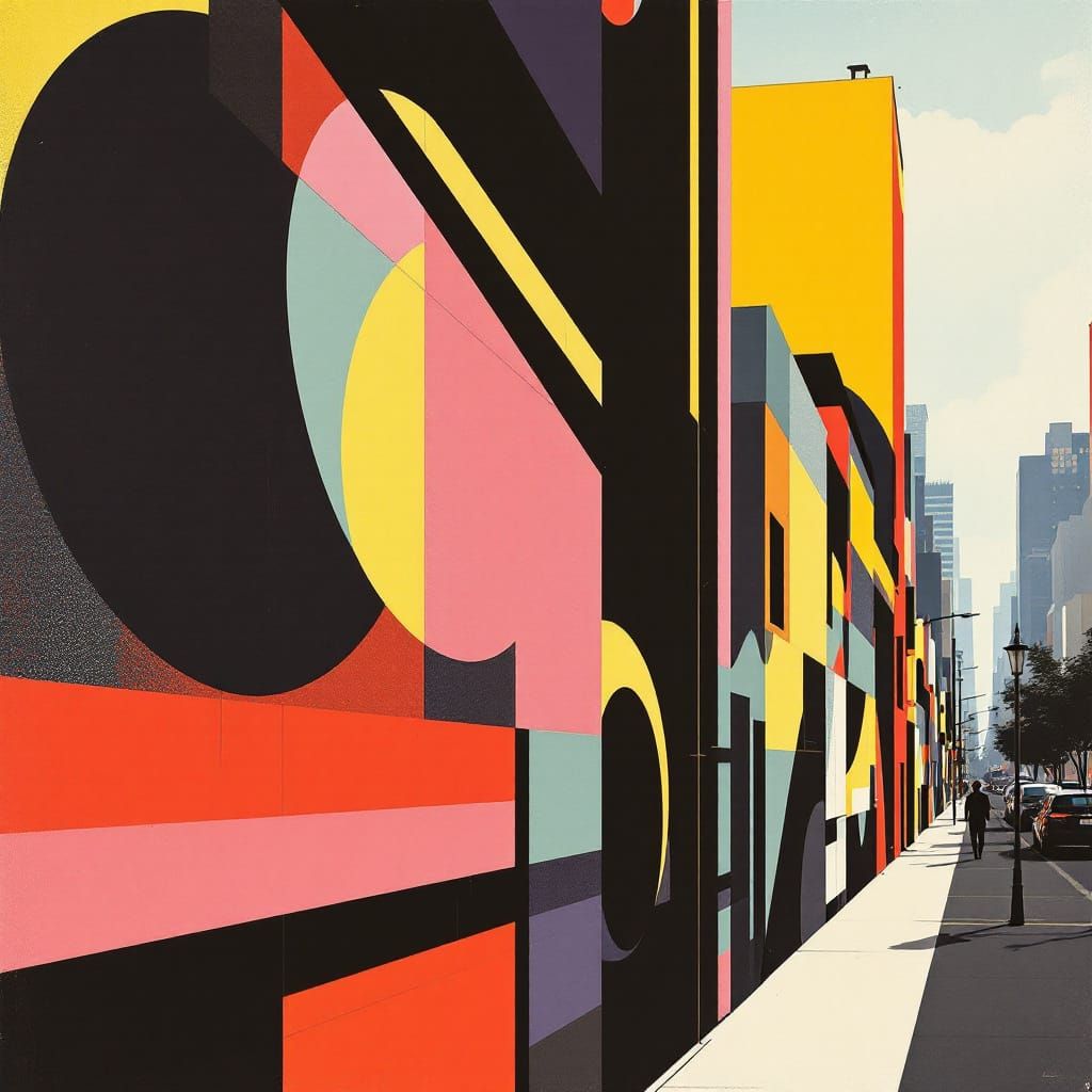Sample image in the Agitprop Minimalism style
