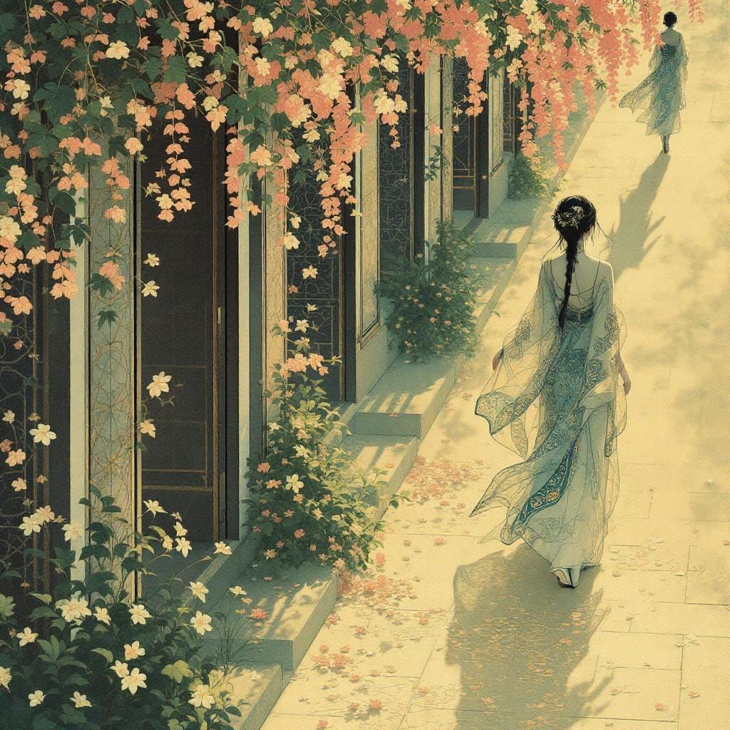 Sample image in the Heian-Jewel style