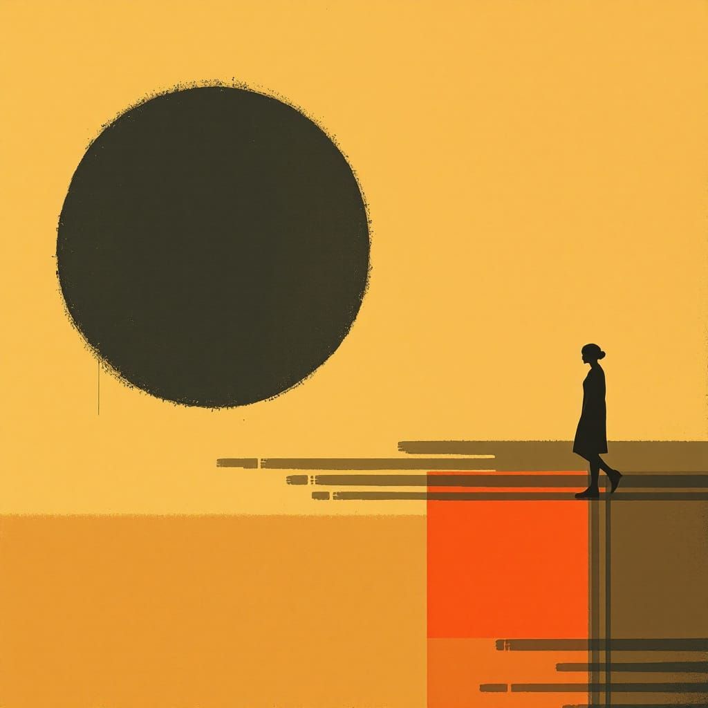 Sample image in the Folk-Poster style