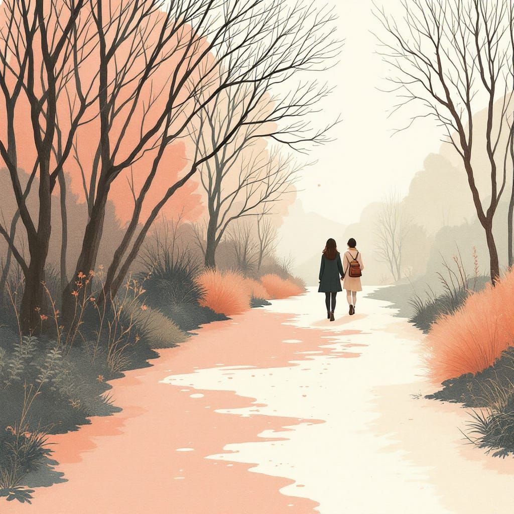 Sample image in the Ukiyo Stillness style
