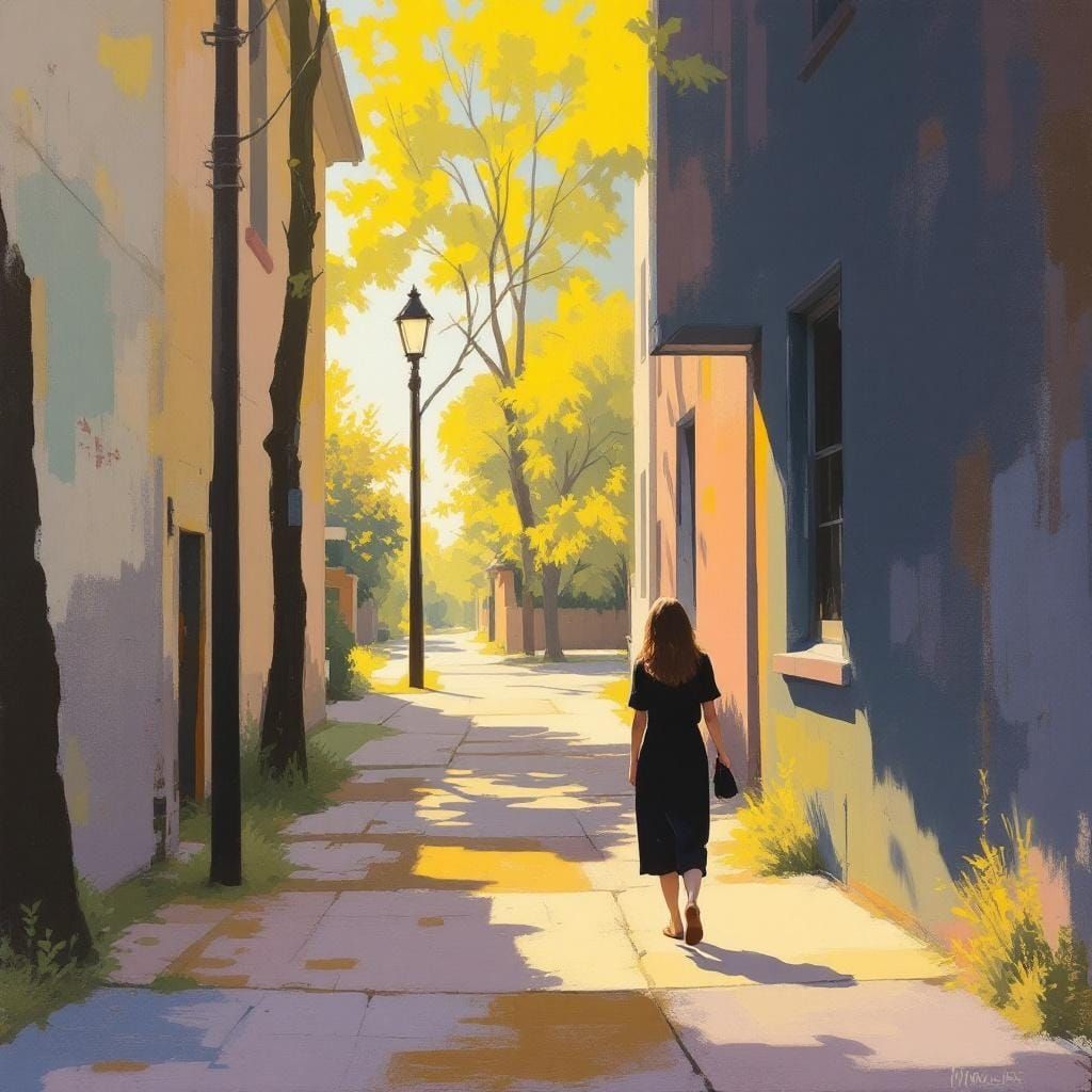 Sample image in the ExpressiveContemplation style