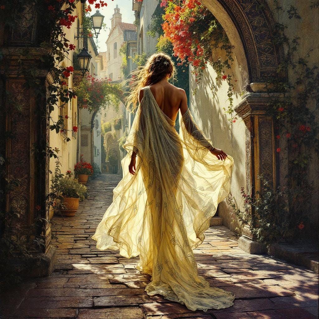 Sample image in the Opulant style