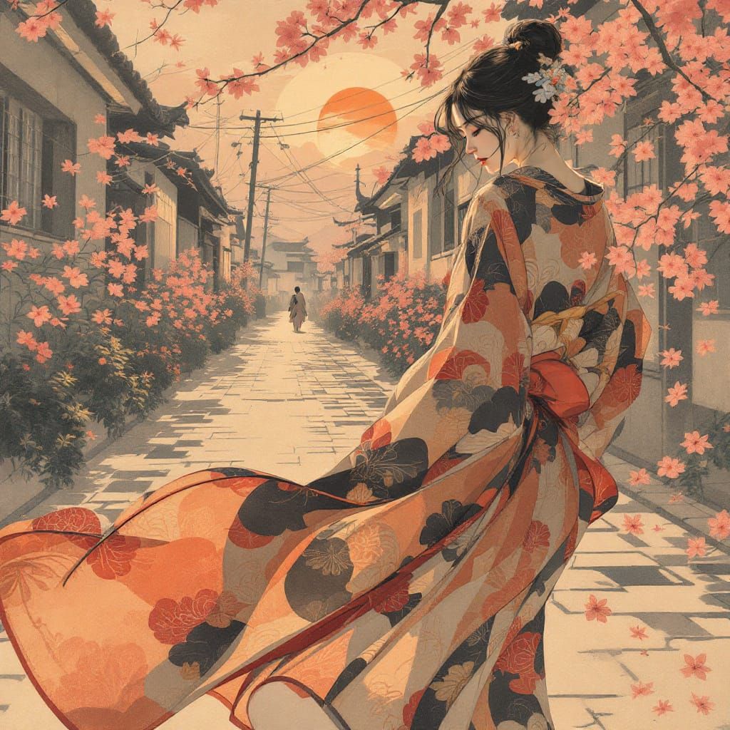 Sample image in the Shin-Bijin Elegance style