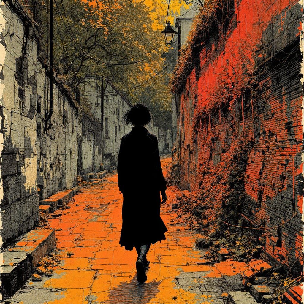Sample image in the Psycho-Linear style