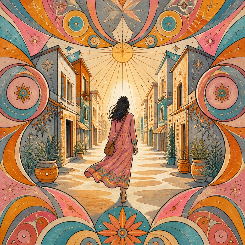 The Painterly Folk-Pattern style rendered with gpt-image-2-low