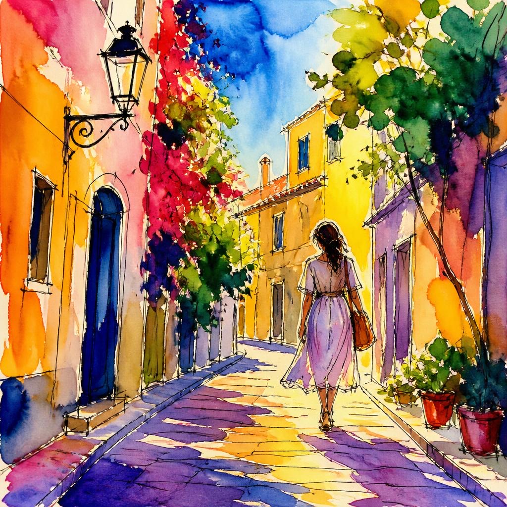 The Fauvist Ink-Wash style rendered with gpt-image-2-low