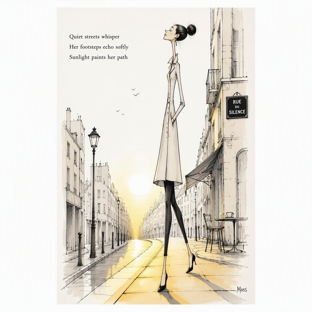 The Urbane Elongation Cartoon style rendered with gpt-image-2-low