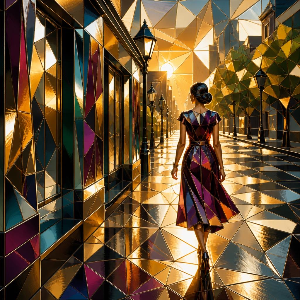 The Deco-Crystalline style rendered with gpt-image-2-low