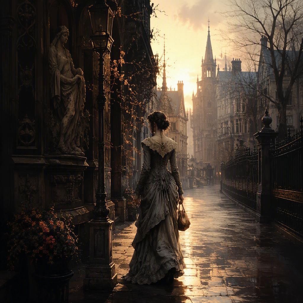 The Twilight Porcelain Melancholia style rendered with gpt-image-2-low