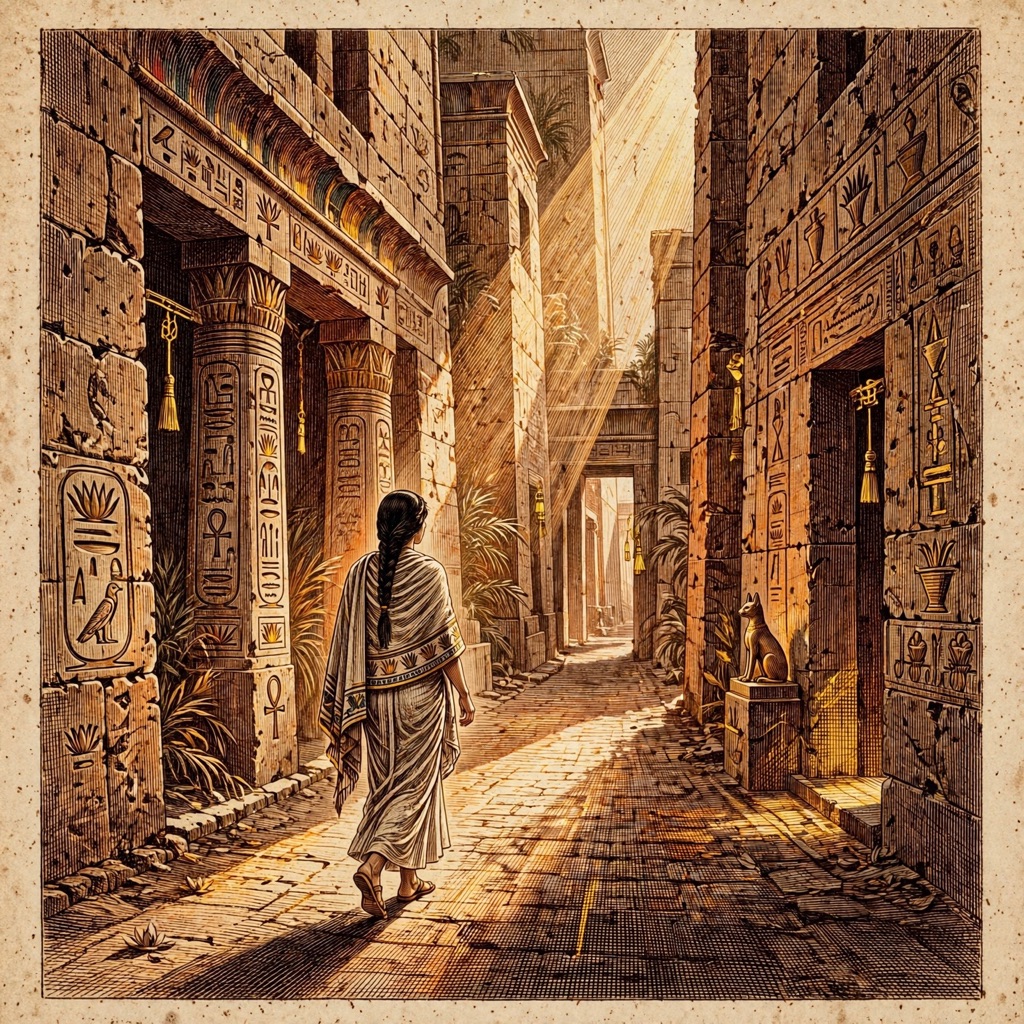 The Engraved Mythic Amber style rendered with muse-image-1.0