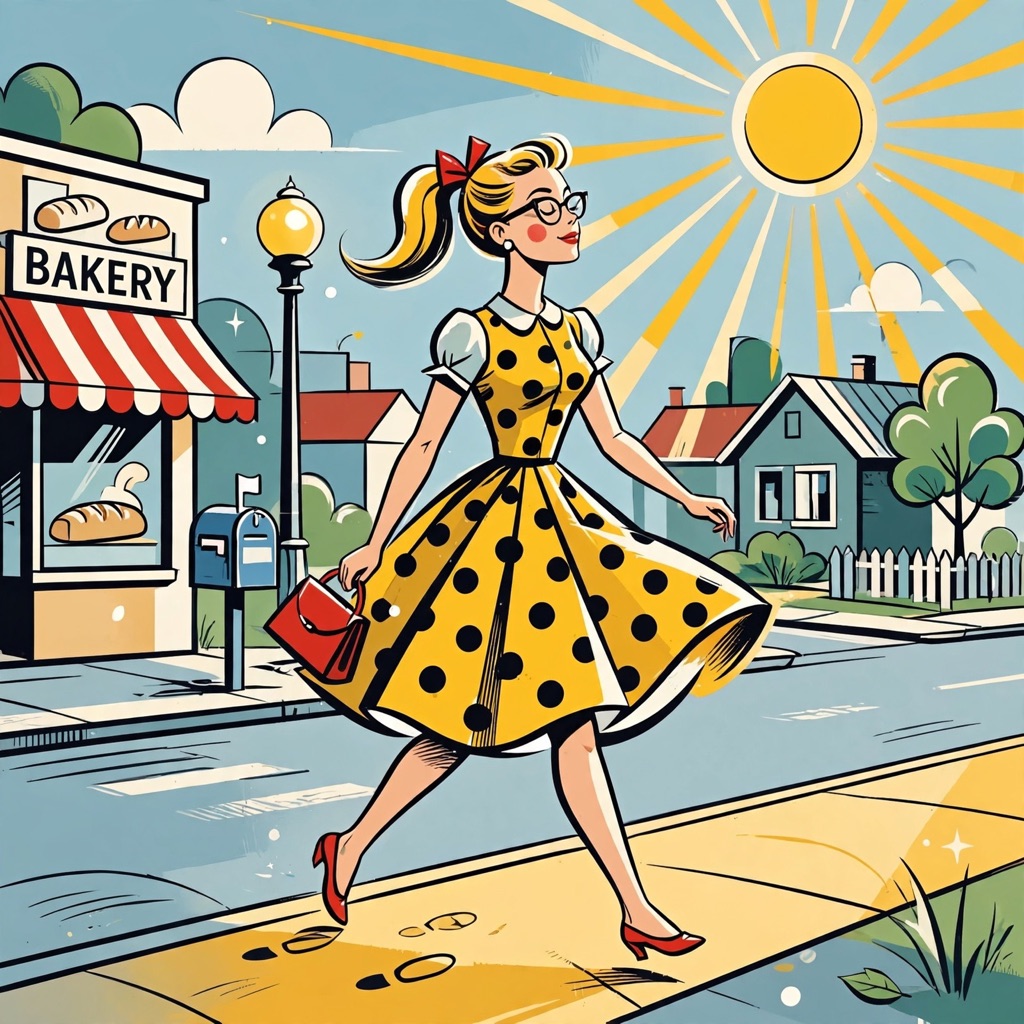 The Americana-Comic-Graphic style rendered with muse-image-1.0