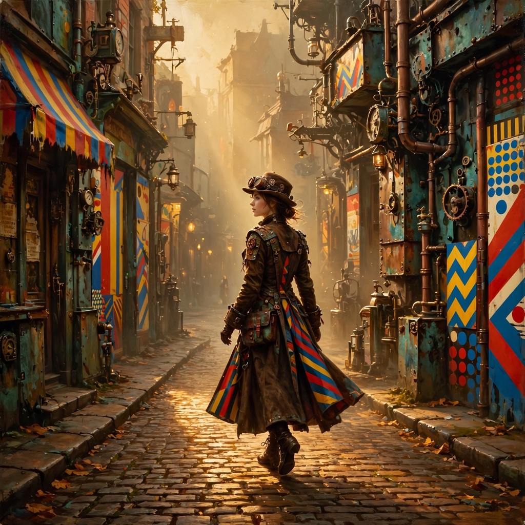 The Victorian-Seussian style rendered with muse-image-1.0