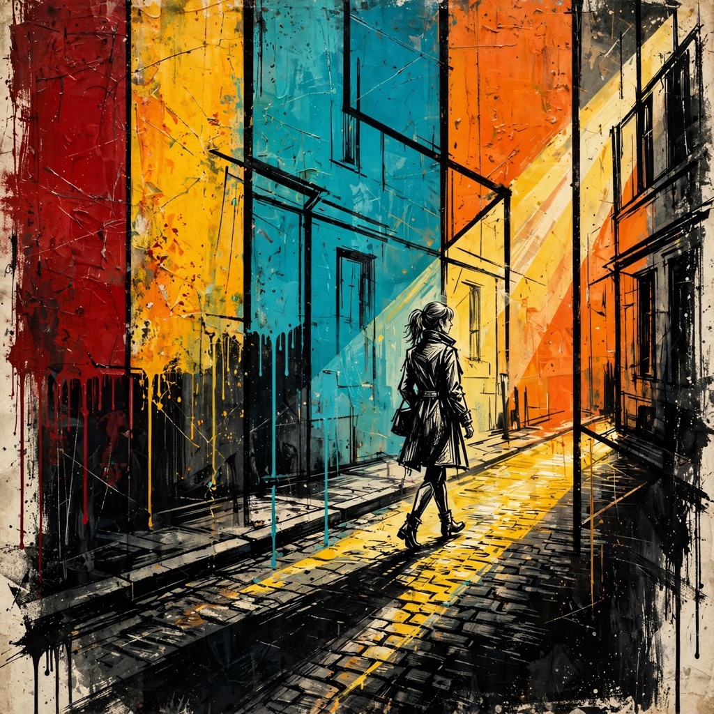 The Urban Color Contour style rendered with muse-image-1.0