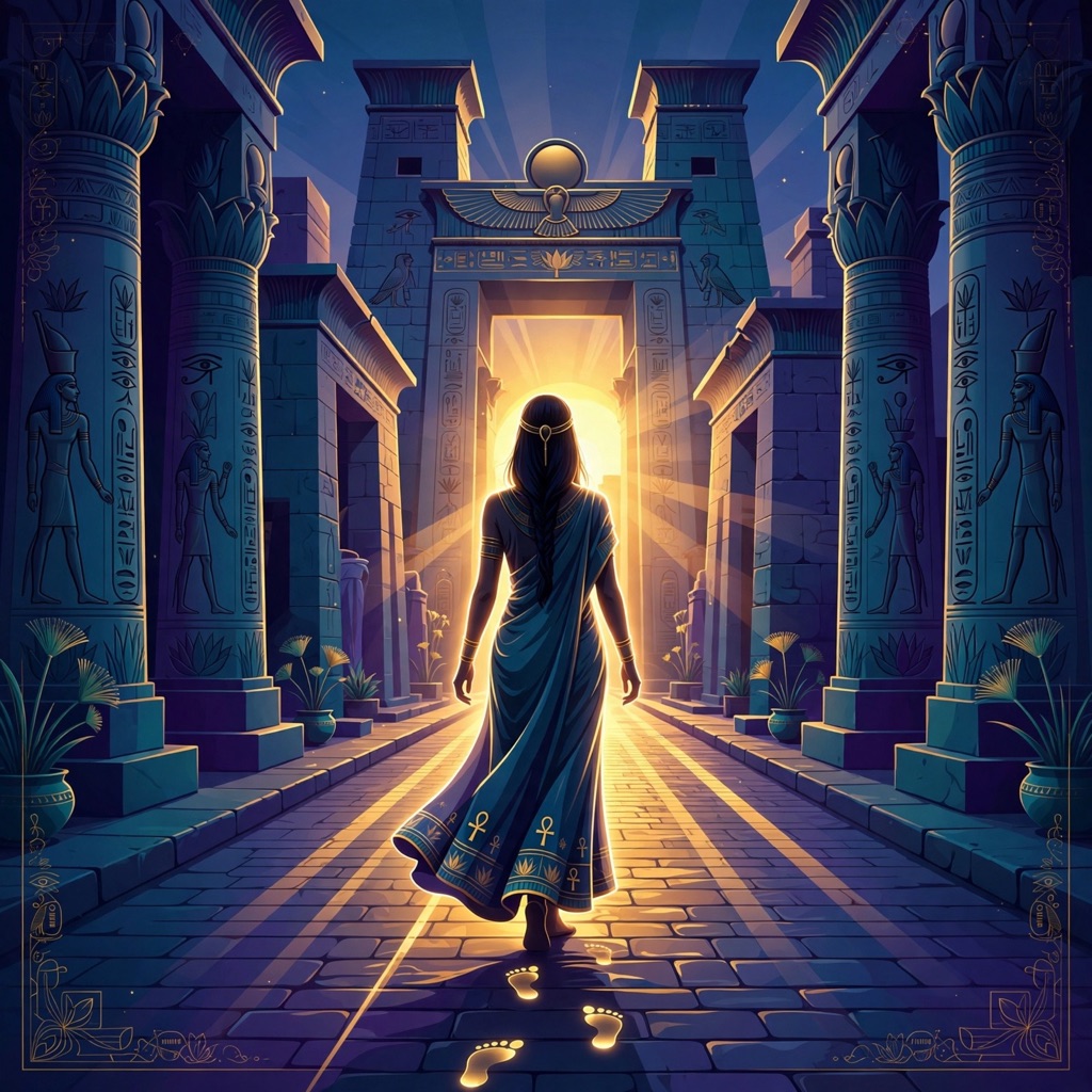 The Sacred Vector Luminosity style rendered with muse-image-1.0