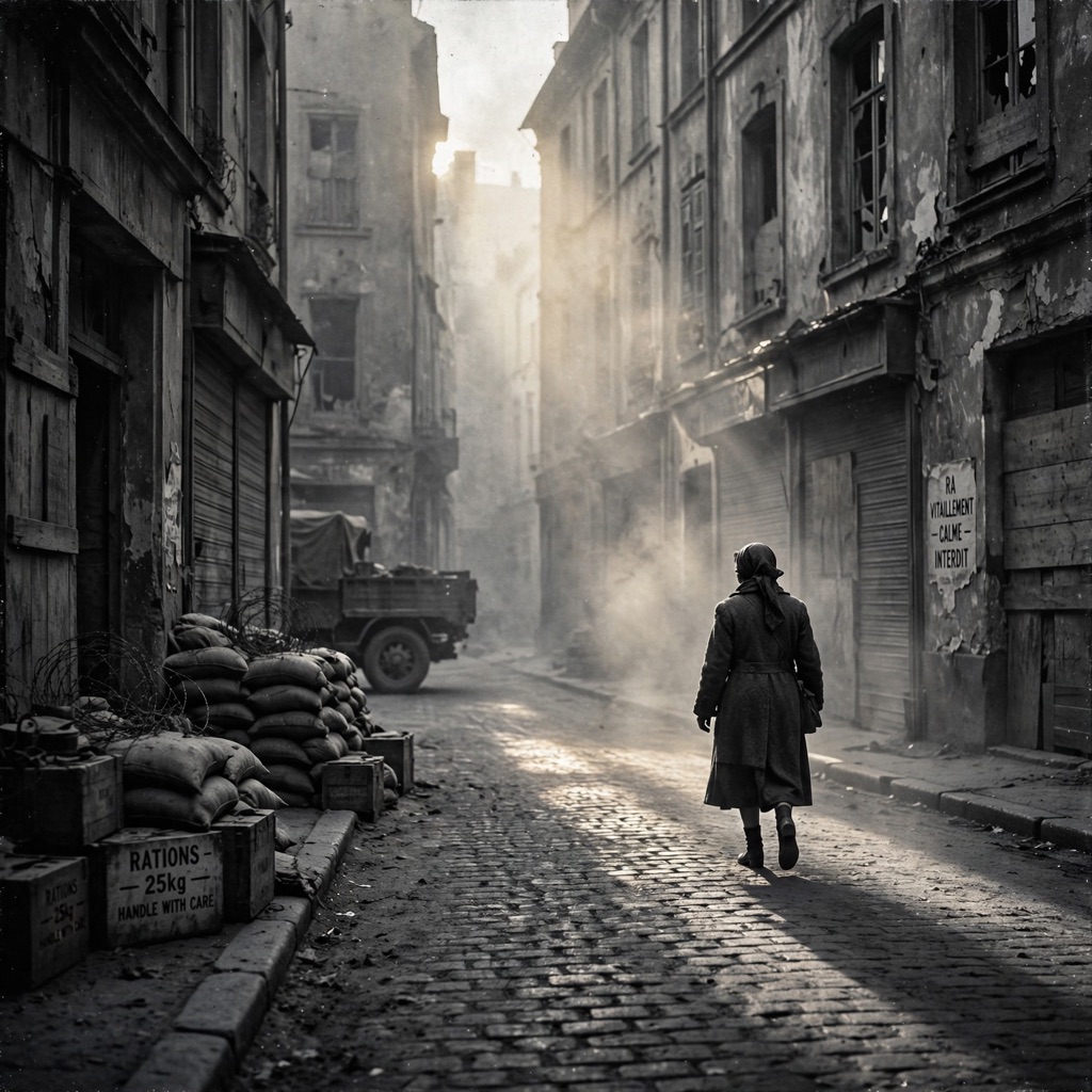 The Wartime-Documentary style rendered with muse-image-1.0