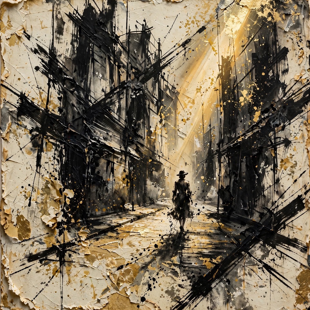 The Urban Decay Noir style rendered with muse-image-1.0