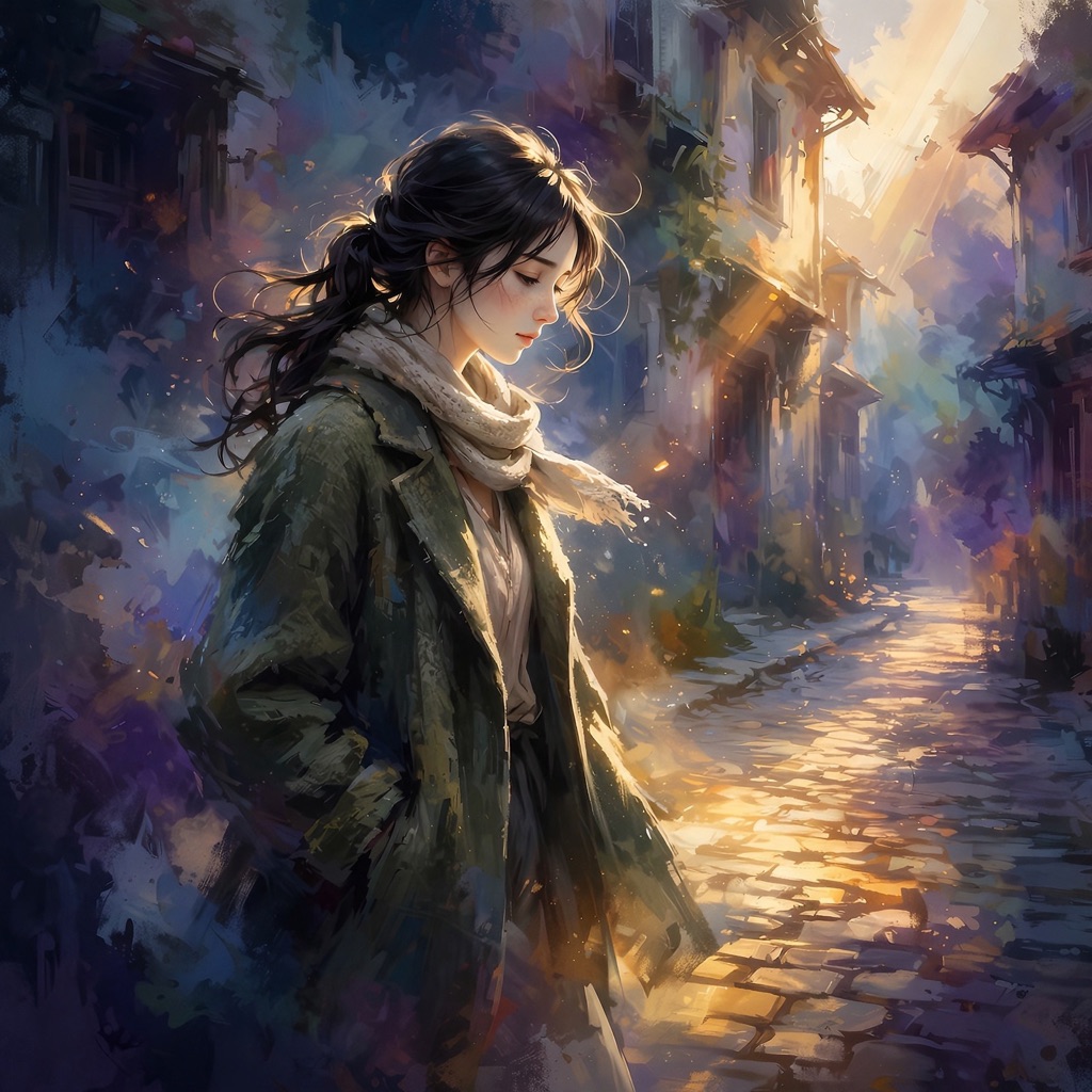 The Luminous Digital Romanticism style rendered with muse-image-1.0